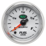 AutoMeter Gauge Fuel Level 2-1/16in. 0-280 Ohm Programmable NV thumbnail 8