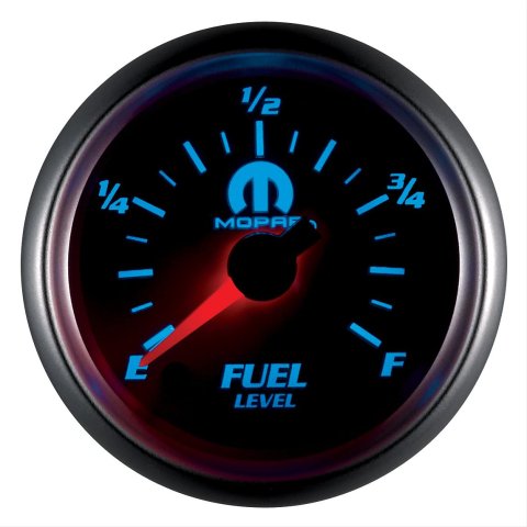 AutoMeter Gauge Fuel Level 2-1/16in. 0-280 Ohm Programmable White Mopar thumbnail 3