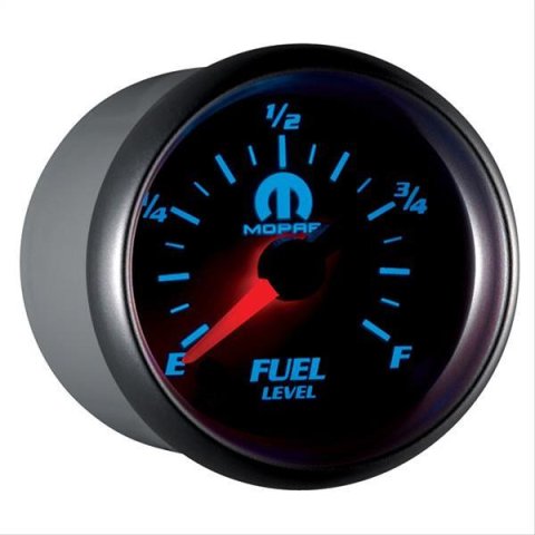 AutoMeter Gauge Fuel Level 2-1/16in. 0-280 Ohm Programmable White Mopar thumbnail 6