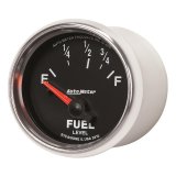 AutoMeter Gauge Fuel Level 2-1/16in. 73 Ohm(e) to 10 Ohm(f) Elec Gs thumbnail 9