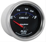 AutoMeter Gauge Fuel Level 2-5/8in. 73 Ohm(e) to 10 Ohm(f) Elec Cobalt thumbnail 4