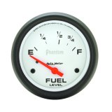 AutoMeter Gauge Fuel Level 2-5/8in. 73 Ohm(e) to 10 Ohm(f) Elec Phantom thumbnail 3