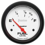 AutoMeter Gauge Fuel Level 2-5/8in. 73 Ohm(e) to 10 Ohm(f) Elec Phantom thumbnail 4