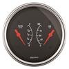 AutoMeter Gauge Dual Fuel & Oilp 3-3/8in. 0 Ohm(e) to 90 Ohm(f)& 100PSI Elec Designer Black thumbnail 9