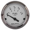 AutoMeter Gauge Fuel Level 2-1/16in. 0 Ohm(e) to 30 Ohm(f) Elec American Platinum thumbnail 6
