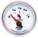 AutoMeter Gauge Fuel Level 2-1/16in. 0 Ohm(e) to 90 Ohm(f) Elec C2 thumbnail 2