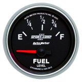 AutoMeter Gauge Fuel Level 2-1/16in. 0 Ohm(e) to 90 Ohm(f) Elec Sport-Comp II thumbnail 3