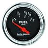 AutoMeter Gauge Fuel Level 2-1/16in. 16 Ohm(e) to 158 Ohm(f) Elec Traditional Chrome thumbnail 6