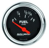 AutoMeter Gauge Fuel Level 2-1/16in. 16 Ohm(e) to 158 Ohm(f) Elec Traditional Chrome thumbnail 8