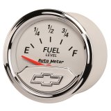 AutoMeter Gauge Fuel Level 2-1/16in. 240 Ohm(e) to 33 Ohm(f) Elec Chevrolet Heritage Bowtie thumbnail 7