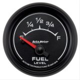 AutoMeter Gauge Fuel Level 2-1/16in. 240 Ohm(e) to 33 Ohm(f) Elec Es thumbnail 1