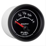 AutoMeter Gauge Fuel Level 2-1/16in. 240 Ohm(e) to 33 Ohm(f) Elec Es thumbnail 2