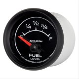 AutoMeter Gauge Fuel Level 2-1/16in. 240 Ohm(e) to 33 Ohm(f) Elec Es thumbnail 3