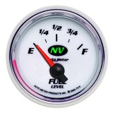 AutoMeter Gauge Fuel Level 2-1/16in. 240 Ohm(e) to 33 Ohm(f) Elec NV thumbnail 2