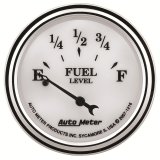 AutoMeter Gauge Fuel Level 2-1/16in. 240 Ohm(e) to 33 Ohm(f) Elec Old Tyme White II thumbnail 8