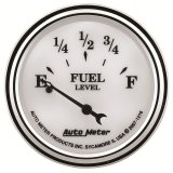 AutoMeter Gauge Fuel Level 2-1/16in. 240 Ohm(e) to 33 Ohm(f) Elec Old Tyme White II thumbnail 9