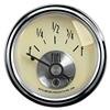 AutoMeter Gauge Fuel Level 2-1/16in. 240 Ohm(e) to 33 Ohm(f) Elec Prestige Antique. Ivory thumbnail 6