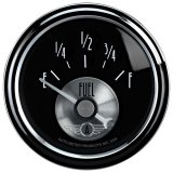 AutoMeter Gauge Fuel Level 2-1/16in. 240 Ohm(e) to 33 Ohm(f) Elec Prestige Blk. Diamond thumbnail 2