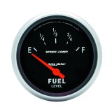 AutoMeter Gauge Fuel Level 2-5/8in. 0 Ohm(e) to 30 Ohm(f) Elec Sport-Comp thumbnail 3