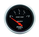 AutoMeter Gauge Fuel Level 2-5/8in. 0 Ohm(e) to 30 Ohm(f) Elec Sport-Comp thumbnail 8