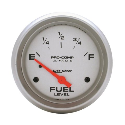 AutoMeter Gauge Fuel Level 2-5/8in. 0 Ohm(e) to 30 Ohm(f) Elec Ultra-Lite thumbnail 2