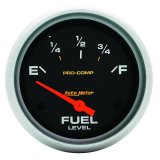 AutoMeter Gauge Fuel Level 2-5/8in. 0 Ohm(e) to 90 Ohm(f) Elec Pro-Comp thumbnail 3