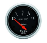 AutoMeter Gauge Fuel Level 2-5/8in. 0 Ohm(e) to 90 Ohm(f) Elec Sport-Comp thumbnail 8