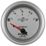 AutoMeter Gauge Fuel Level 2-5/8in. 0 Ohm(e) to 90 Ohm(f) Elec Ultra-Lite II thumbnail 3