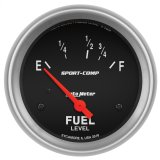 AutoMeter Gauge Fuel Level 2-5/8in. 16 Ohm(e) to 158 Ohm(f) Elec Sport-Comp thumbnail 2