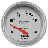 AutoMeter Gauge Fuel Level 2-5/8in. 16 Ohm(e) to 158 Ohm(f) Elec Ultra-Lite thumbnail 4