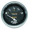 AutoMeter Gauge Fuel Level 2-5/8in. 240 Ohm(e) to 33 Ohm(f) Elec Carbon Fiber thumbnail 6