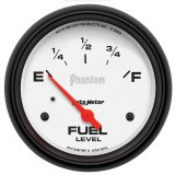 AutoMeter Gauge Fuel Level 2-5/8in. 240 Ohm(e) to 33 Ohm(f) Elec Phantom thumbnail 4