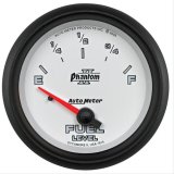 AutoMeter Gauge Fuel Level 2-5/8in. 240 Ohm(e) to 33 Ohm(f) Elec Phantom II thumbnail 1