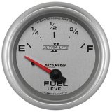 AutoMeter Gauge Fuel Level 2-5/8in. 240 Ohm(e) to 33 Ohm(f) Elec Ultra-Lite II thumbnail 1