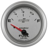 AutoMeter Gauge Fuel Level 2-5/8in. 240 Ohm(e) to 33 Ohm(f) Elec Ultra-Lite II thumbnail 3