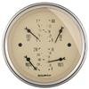 AutoMeter Gauge Quad 3-3/8in. 0 Ohm(e) to 90 Ohm(f)Elec Antique Beige thumbnail 8