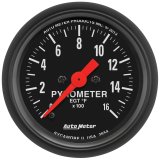 AutoMeter Diesel Gauge Kit A-Pillar W/Spkr Ram 98-02 Boost/Egt 35PSI/1600 Deg. F Z Series thumbnail 9