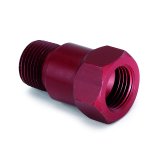 AutoMeter Fitting Adapter 3/8in. NPT Male Aluminum Red For Mech. Temp. Gauge thumbnail 5