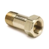 AutoMeter Fitting Adapter 3/8in. NPT Male Extension Brass For Mech. Temp. Gauge thumbnail 3