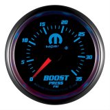 AutoMeter Gauge Boost 2-1/16in. 35PSI Mechanical Black Mopar thumbnail 3