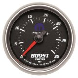 AutoMeter Gauge Boost 2-1/16in. 35PSI Mechanical Black Mopar thumbnail 9