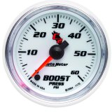 AutoMeter Gauge Boost 2-1/16in. 60PSI Digital Stepper Motor C2 thumbnail 3