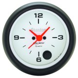 AutoMeter Gauge Clock 2-5/8in. 12HR Analog Phantom thumbnail 2