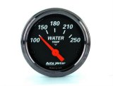 AutoMeter Gauge Dual Wtmp & Volt 3-3/8in. 250 Deg. F & 18V Elec Designer Black thumbnail 1