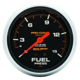 AutoMeter Gauge Fuel Press 2-5/8in. 15PSI Liquid Filled Mech W/Isolator Pro-Comp thumbnail 4