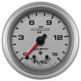 AutoMeter Gauge Fuel Press 2-5/8in. 15PSI Stepper Motor W/ Peak & Warn Ultra-Lite II thumbnail 2