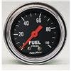 AutoMeter Gauge Fuel Pressure 2-1/16in. 100PSI Mechanical Traditional Chrome thumbnail 6