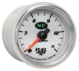 AutoMeter Gauge Fuel Pressure 2-1/16in. 15PSI Digital Stepper Motor NV thumbnail 3