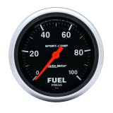 AutoMeter Gauge Fuel Pressure 2-5/8in. 100PSI Digital Stepper Motor Sport-Comp thumbnail 3