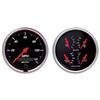 AutoMeter Gauge Kit 2 Pc. Quad & Speedometer 3-3/8in. Designer Black thumbnail 7